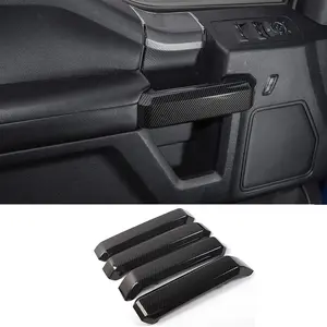 Inner Door Grab Handle Trim Cover for Ford F150 (2015–2020) – Interior Decoration Upgrade Set