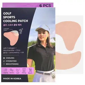 Sun Patch 6pcs, Under Eye UV Protection for Golf, Hiking, Driving, Outdoor Sports | Cooling Sunblock Patches, Scar & Sun Damage Protection, Mother's Day Gift Korean