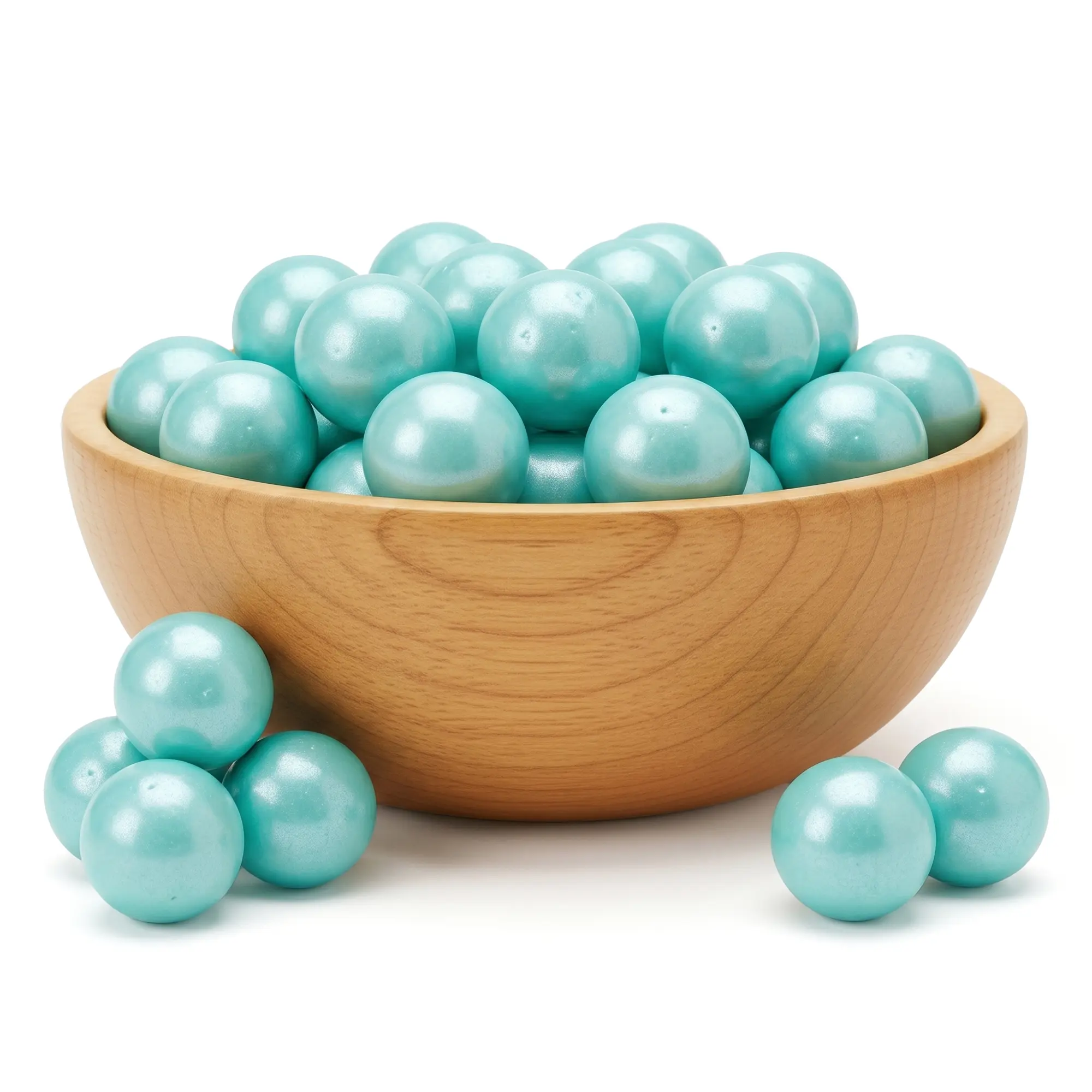 NY Spice Shop Turquoise Shimmer Gumballs - Cotton Candy Flavor