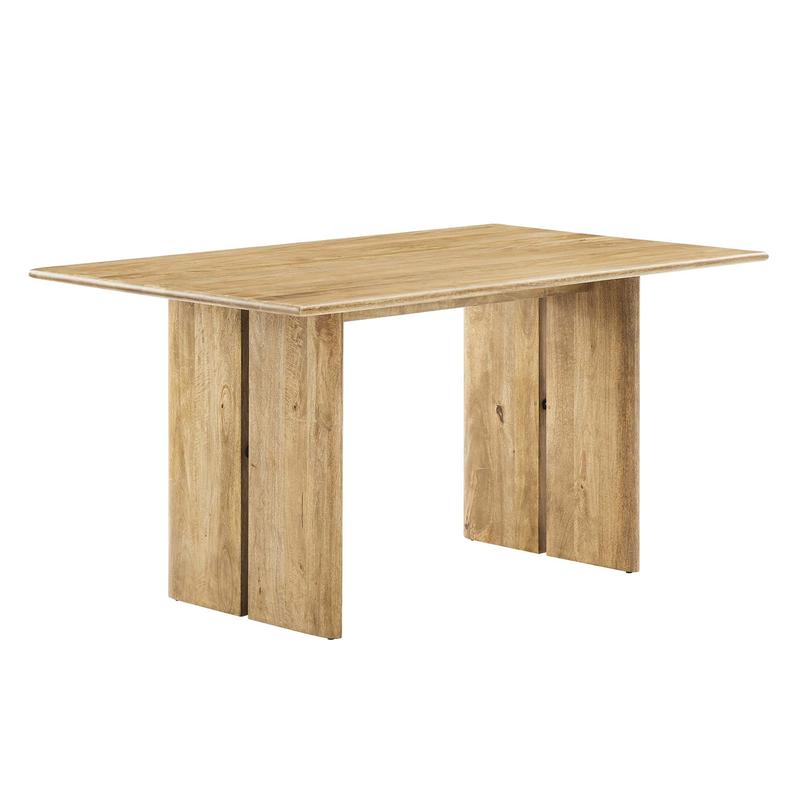 Amistad 60" Wood Dining Table in Oak