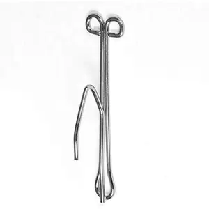 3-Inch Slip On Drapery Hooks with 1/8-Inch Drop. 14 Hooks per Bag curtain rod
