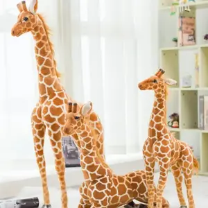 60cm/23.6inch giant giraffe plush doll decoration, festival party gift, room decoration Cuddly Stuffed Animal