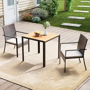 Gaomon Weatherproof Outdoor Patio Dining Set, Easy-to-Assemble Outdoor Furniture Set
