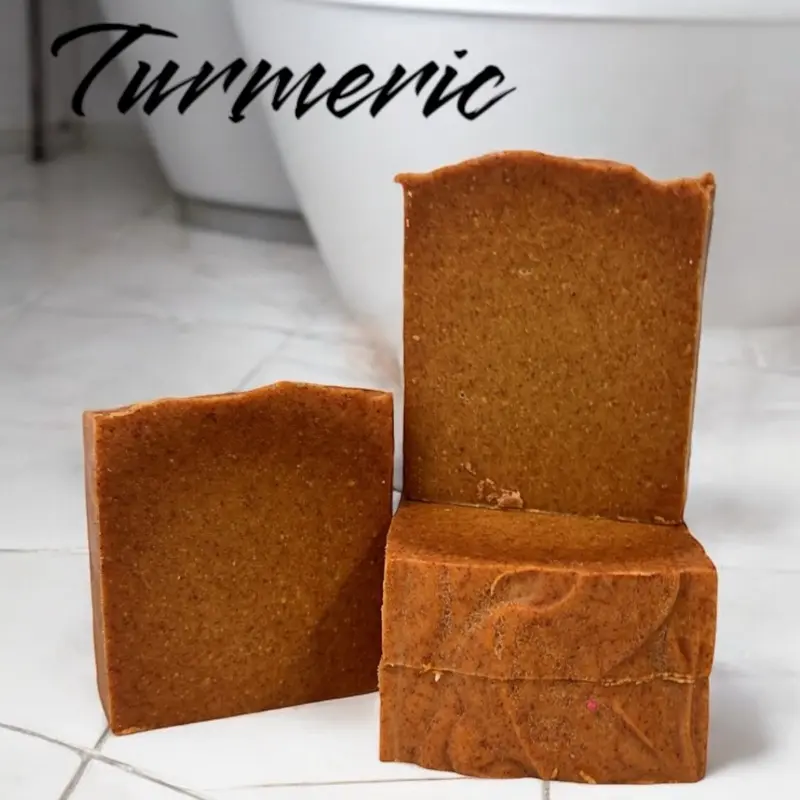 Turmeric Raw Goat Milk Soap - Natural Body Care Bar i