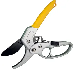 TOOLAZO Premium Pruning Shears – 3X Easier Cutting Garden Clippers, Ultra Sharp Heavy Duty Pruners for Fresh Flowers, Hedge, Herbs, Indoor Plants – Ergonomic Design for Arthritis & Weak Hands – Great Gift for Gardeners, Seniors & Moms