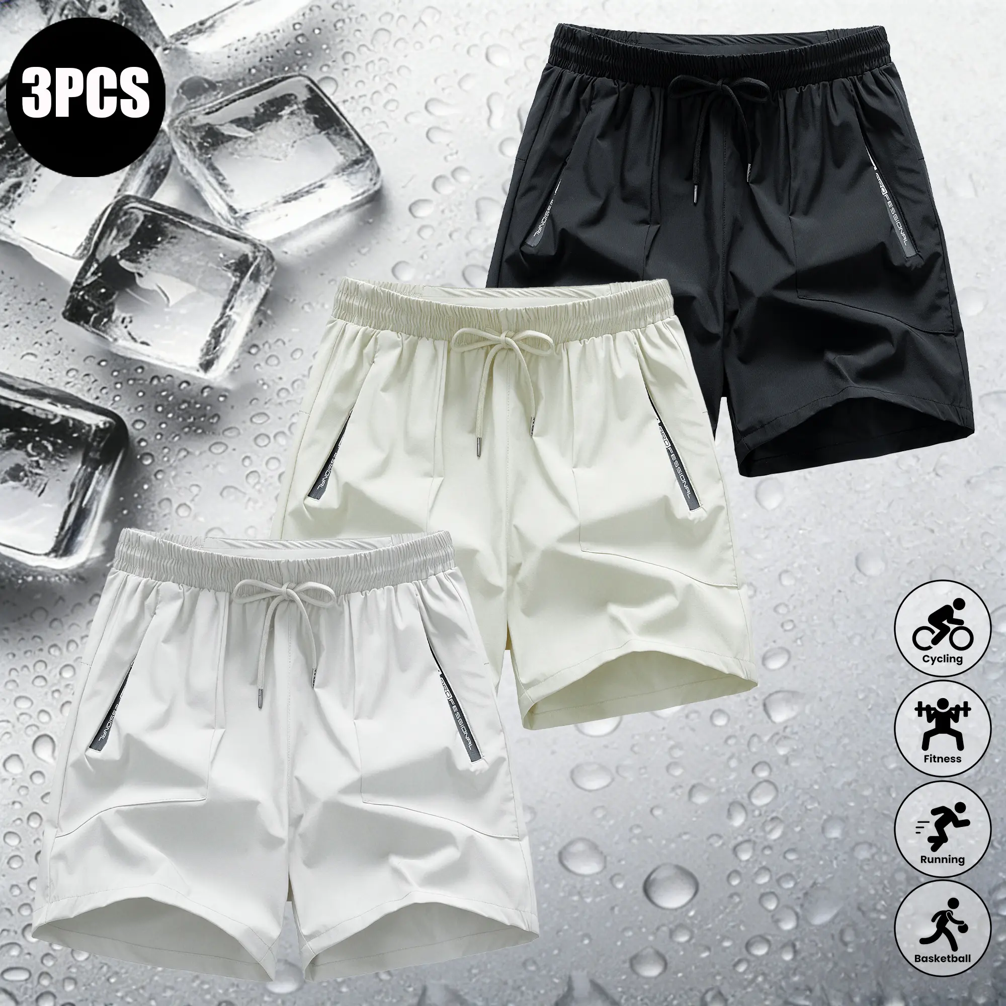 Black + Beige + White