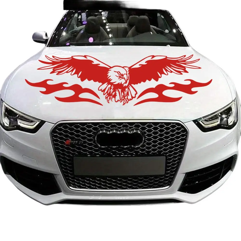 Car Engine Hood Side Sticker S0118 Eagle Design, Durable and Stylish, Easy to Apply, Perfect for Car Decoration, Automotive Decoration, Car Decorative Sticker, Car Decals, Decal For Cars, Graphic Decal, Vehicle Decoration