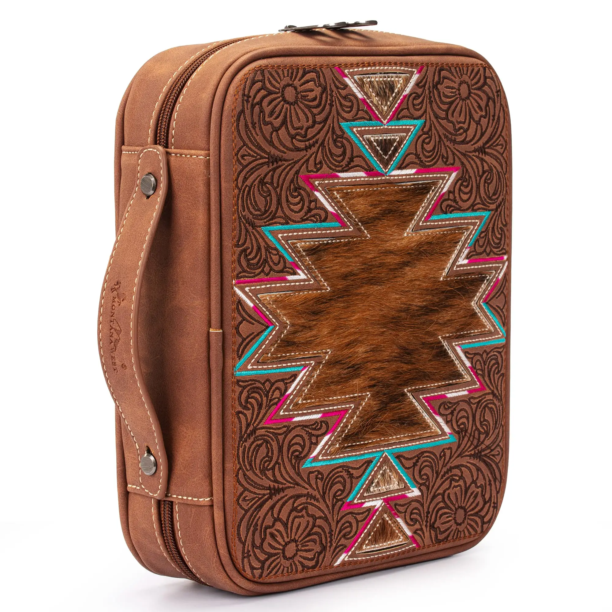 Montana West Western Style Embroidered Bible Covers Book Carrying Case Church Bag Outdoor Bible Protective