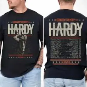[SHIP FROM US] Hardy Tour 2026 Shirt, Country Music Concert T-Shirt