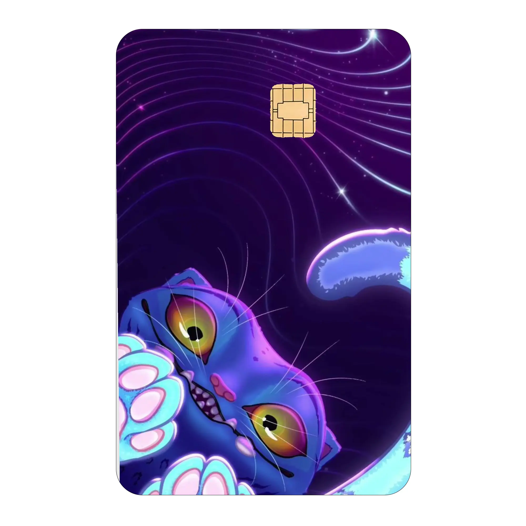 K-Pop Demon Hunter Credit Card Cover, Korean Pop Fantasy Card Skin, Vinyl Debit Card Sticker, Music Fan Gift