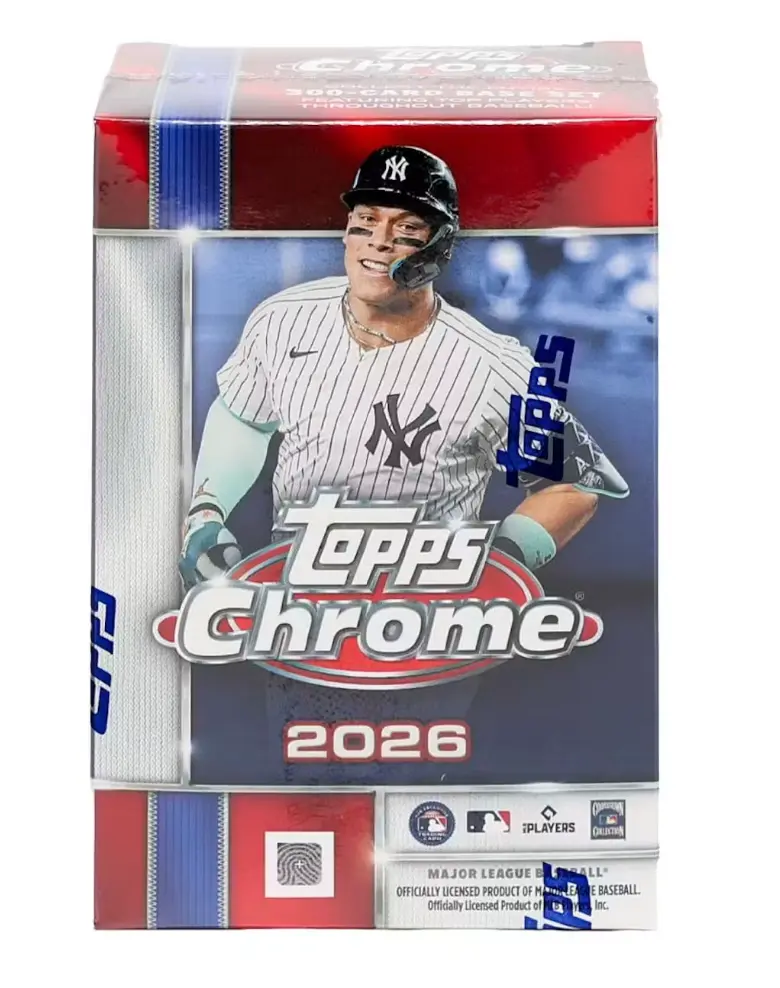 2026 Topps Chrome Baseball Blaster Box