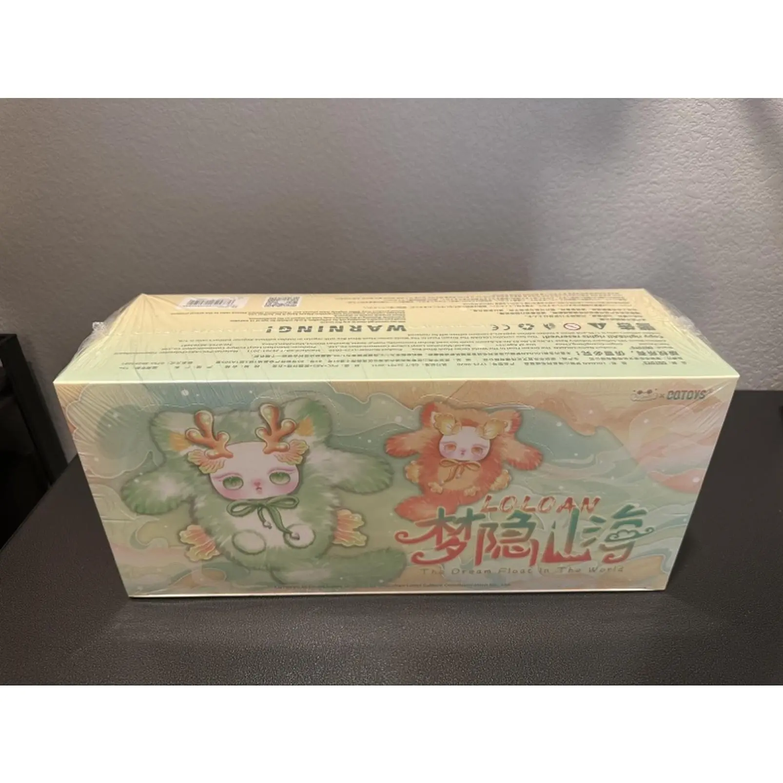 CQTOYS Loloan Dreaming of Mountains & Seas Boxed Rabbit Plush LY25-0020 Soft and Cozy Plush Toy for Kids and Collectors