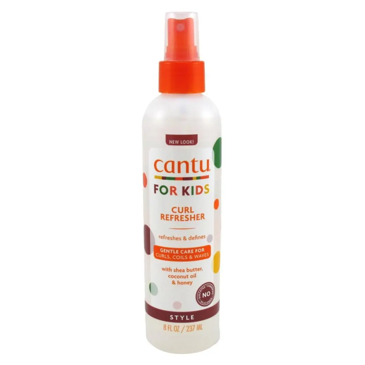 Cantu Kids Nourishing Curly Hair Refresher, 8 fl oz Styling Product - Beauty & Personal Care, Haircare Defines Natural Bouncy Curls Mousse & Gel, Coconut, Natural Curls, Beauty Products, Bottle, For Curly Kids, Paraben-Free, Cantu Care For Kids Curl Refre
