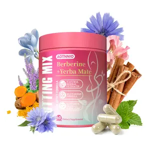 Cutting 60 Capsules Fitness Supplement  - Berberine, 5-HTP , Chromium, Yerba Mate & Magnesium ,Summervibes