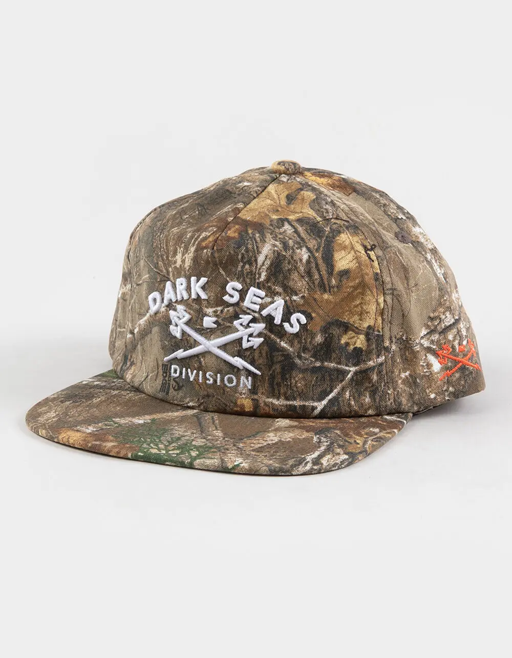 DARK SEAS Mens Trident Snapback Hat, Camo Green DARK SEAS Mens Trident Snapback Hat, Camo Green