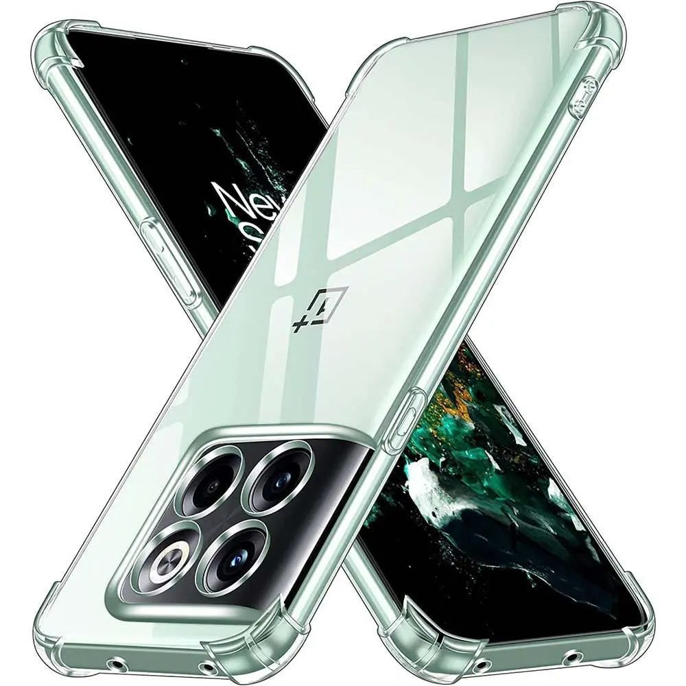 Clear Cover for OnePlus One Plus 8T 10T 10R 9R 11 9RT 11R 10 5 5T 6 6T 7 7T 8 9 Pro Thick Shockproof Soft Silicone Phone Case