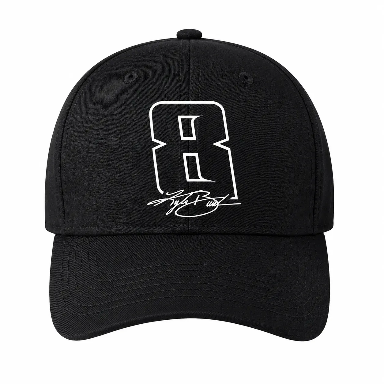 Number 8 Racing Baseball Cap, Black Adjustable Motorsport Style Hat for Men Women, Race Fan Graphic Cap, Casual Outdoor Sports Hat, Gift for Car Racing Lovers Father's Day gift, Casual Hats, Cool Graphic Hats