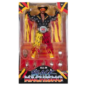 Black Machismo Jay Lethal - AEW Ringside Exclusive Jazwares AEW Toy Wrestling Action Figure