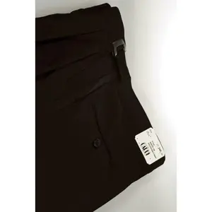 "Double Pleated" Chocolate Super 150's Luxury Viscose Blend Tuxedo Pants