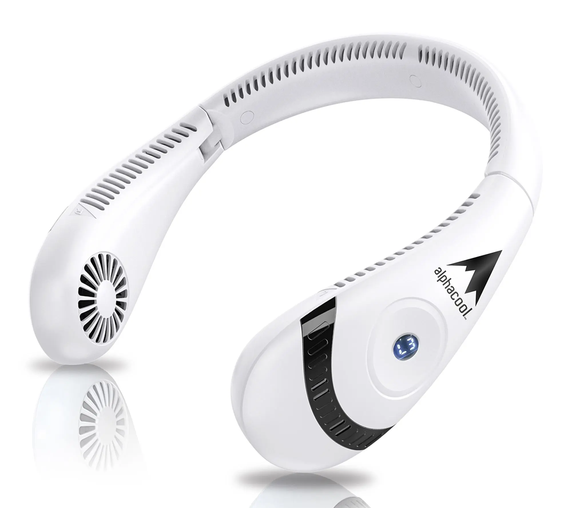 AlphaCool Personal Bladeless 3 Speed Wearable Neck Fan