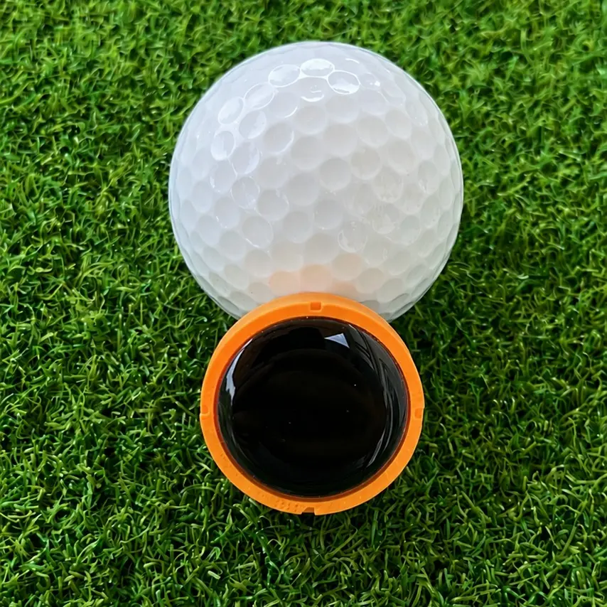 PutterTap Smart Golf Ball Marker - Tap-to-Open GPS, Scorecard, Rangefinder (No App, No Subscription)