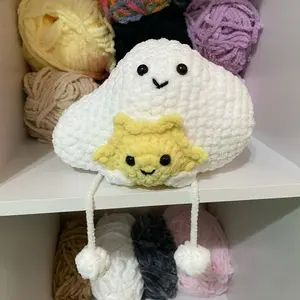 Crochet Cloud Plushie