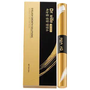 Dr.Ville Eyelash & Eyebrow Enhancer - Growth & Repair Serum, Liquid Formula for Enhanced Lashes & Brows-A