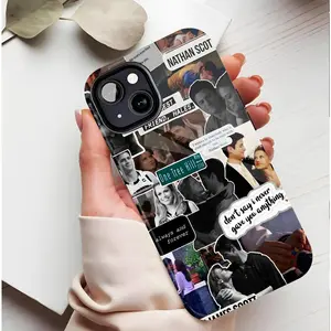 One Tree Hill Collage Design Phone Case for Fans Durable Stylish with Iconic Characters Quotes Compatible with iPhone 11/12/13/14/15/16 (Pro Max/Plus)
