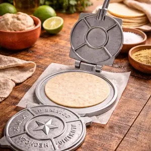 Tortilla Presser | 9x7 | Lead Free
