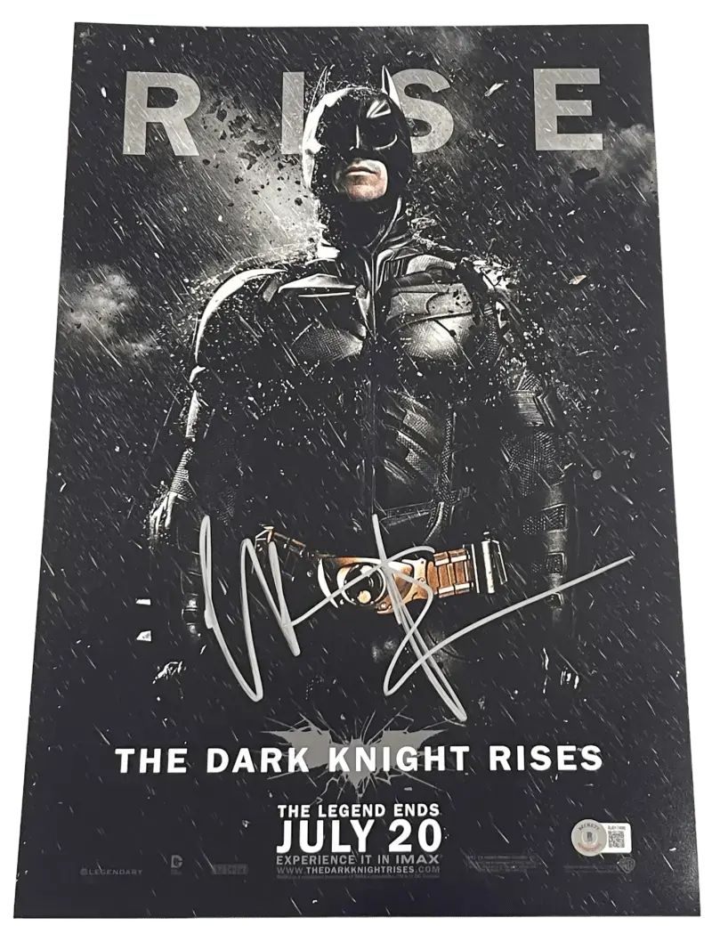 Christian Bale Authentic Autographed 12x18 Photo Poster #5