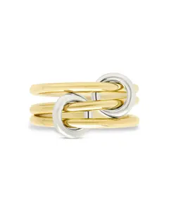 Sterling Forever Linked Stacking Ring - Elegant and Simple Design for Everyday Wear