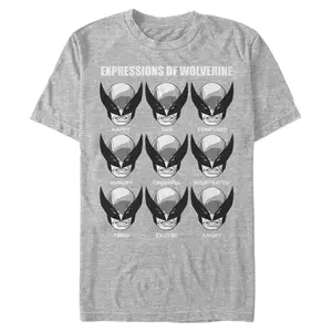 Men's Marvel: X-Men Expressions of Wolverine T-Shirt