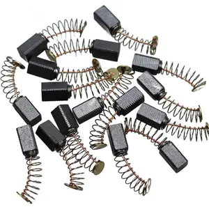 Carbon Motor Brushes, 10mm x 5mm x 5mm Tool for Drills, Saws, Grinders, Vacuum Cleaners