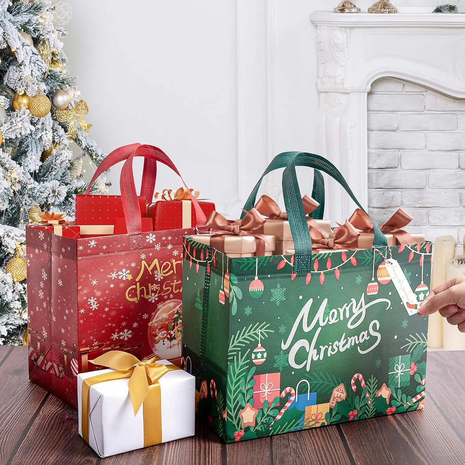 Holiday Bags (LIVE SHOW) - Festive Wax Melts, Diffuser Oils, Gifts, Vegan & Paraffin-Free, Flameless, Holiday Scents, Sunflower Wax, Eco-Friendly, Non-Toxic, Perfect for Living Areas, Bedrooms, Bathrooms
