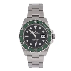 Pre-owned Rolex Oyster Perpetual Submariner Starbucks Date Automatic Watch Stainless Steel and Cerachrom 41 by Rebag