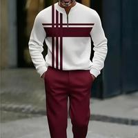 White with Burgundy