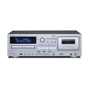 TEAC AD-850-SE Cassette Deck CD Player - Silver