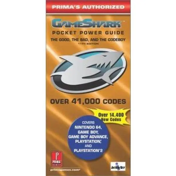 Used GameShark Pocket Power Guide (Vol. 11) - Crystal, Moon, Dragon Themed Paperback by Prima Games