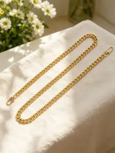 Multi-Size Metal Curb Chain Bag Strap, /silver Color Replacement Shoulder Strap, 20-120cm Length, Universal Handbag Accessory