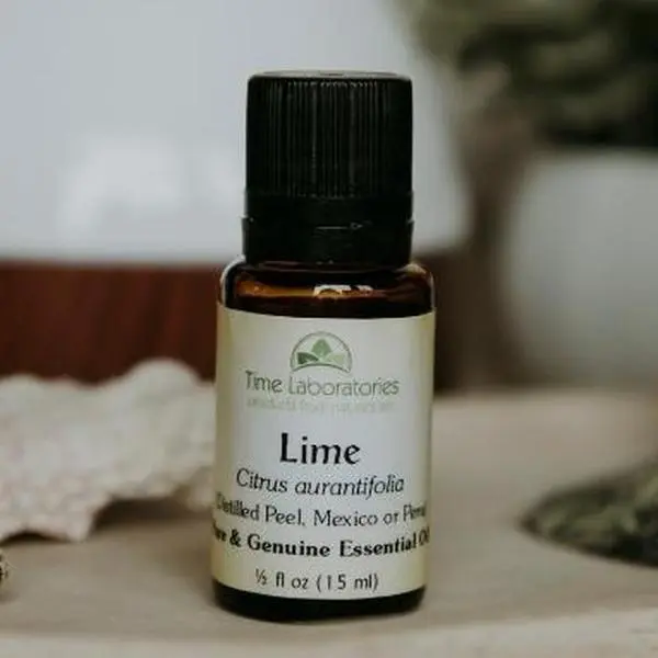 Lime (Citrus aurantifolia) Essential Oil 1/2 oz Aromatherapy