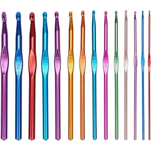 14 count  Crochet Hooks Knitting  with  Handles for  Hands 2.0mm/2.5mm/3.0mm/3.5mm/4.0mm/4.5mm/5.0mm/5.5mm/6.0mm/6.5mm/7.0mm/8.0mm/9.0mm/10.0mm