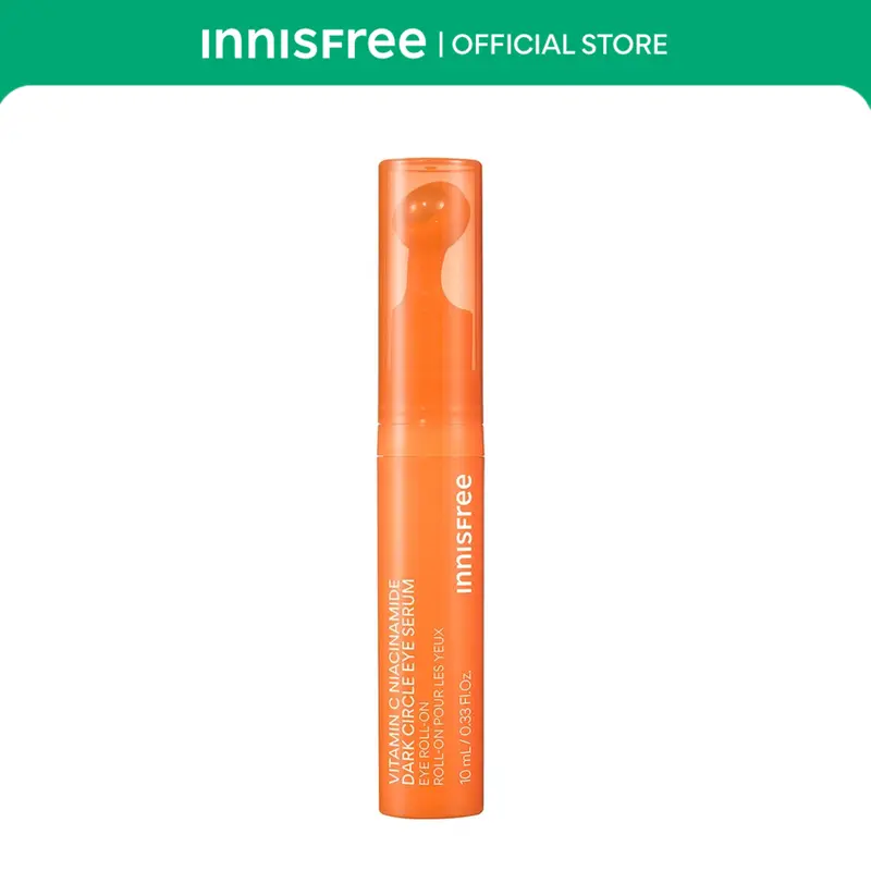 [innisfree Official] Brightening Eye Serum - Contains Vitamin C, Niacinamide Boost, Spot Care Serums & Essences, Skin-Safe for All Skin Types, Targets Under-Eye Area