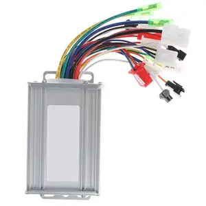 E-Bike Brushless Motor Controller With Full Wiring Harness Hall Sensor Speed Governor For Electric Scooter Bike