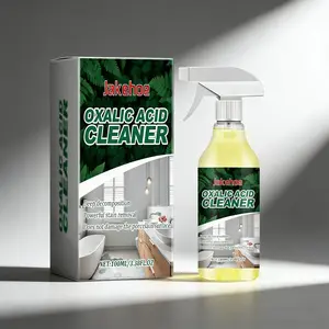 Jakehoe Oxalic Acid Cleaner Toilet & Bowl Stain Remover Cleans Urine Stains & Tough Dirt Effective Stain Removal for Bathroom Hygiene