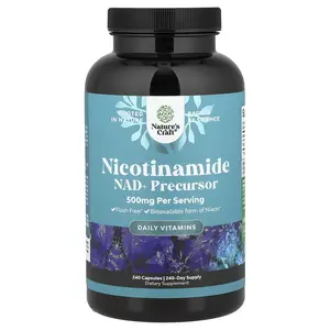 Nature's Craft Nicotinamide, 500 mg, 240 Capsules