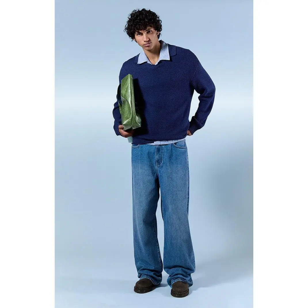 Pacsun Men's Blake Extreme Baggy Jeans Lighter Blue Pacsun Men's Blake Extreme Baggy Jeans Lighter Blue
