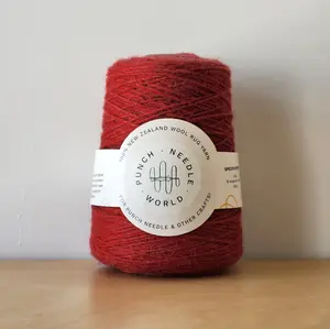 Rug Yarn - Red Rose (Fine)