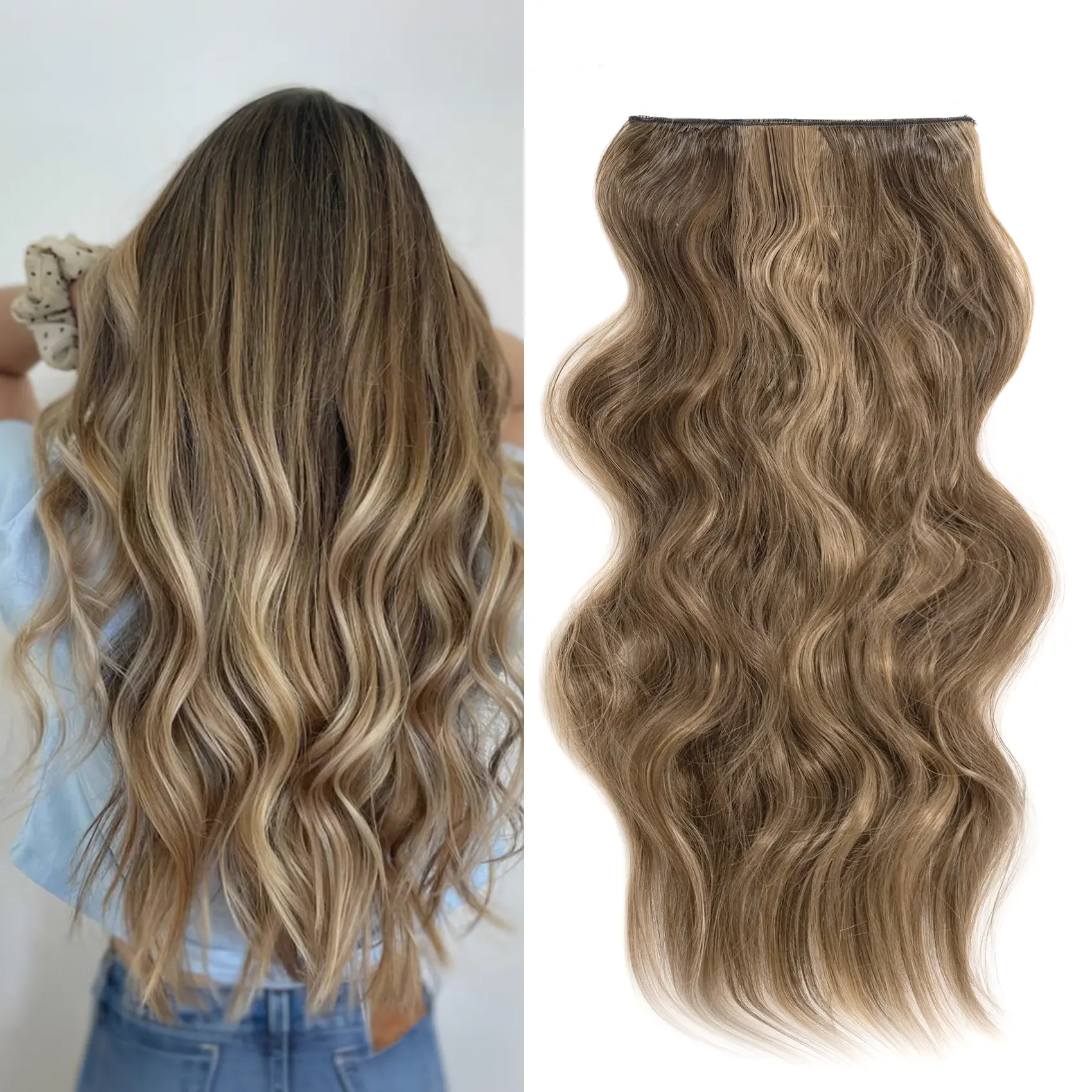 Medium Brown Blayage