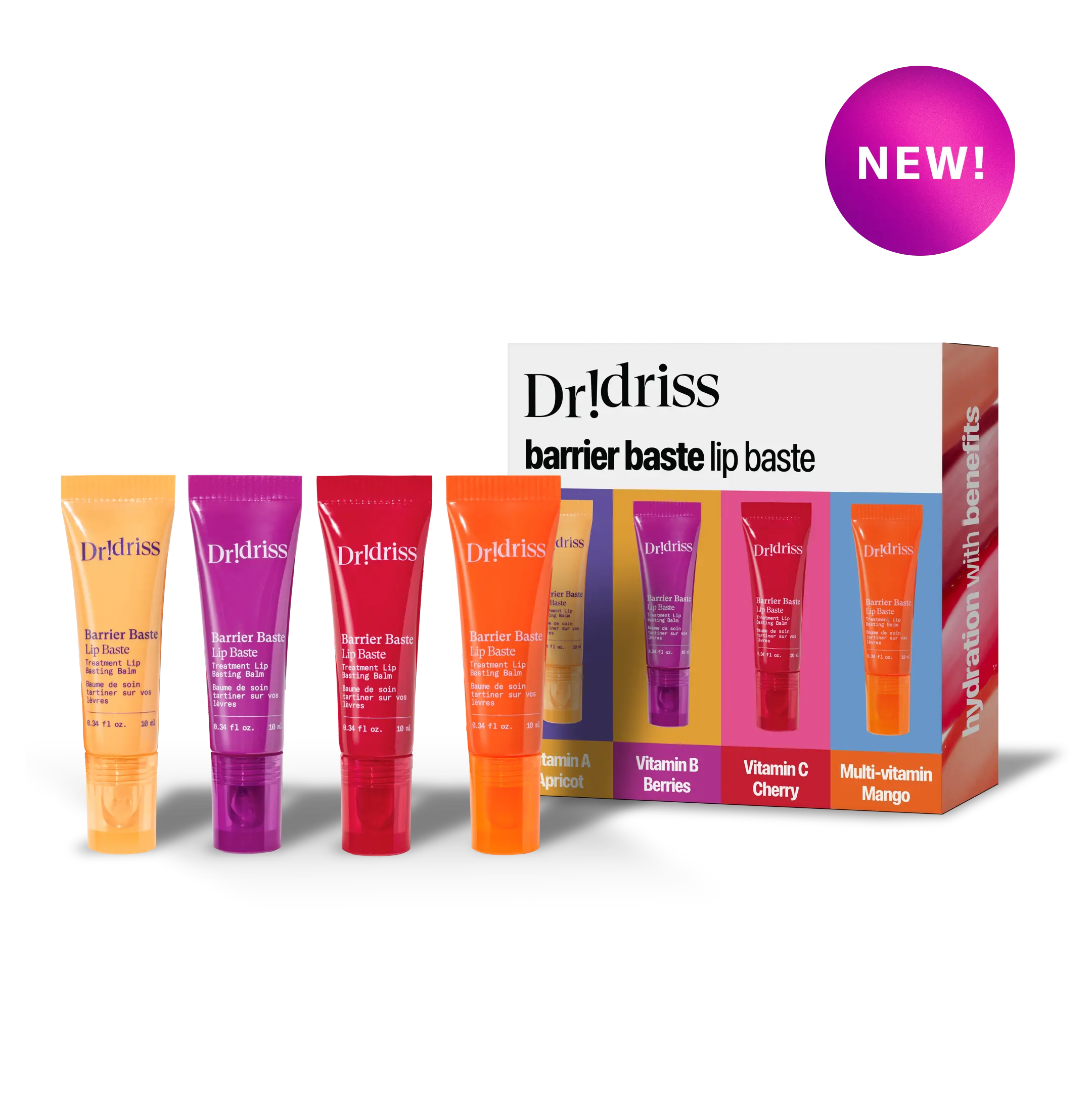 Barrier Baste Tinted Lip Set Gloss Hydrate Lipgloss Lipstick