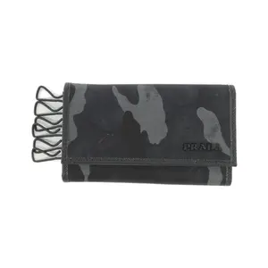 Pre-owned PRADA Nylon Small Leather Goods TESSUTO ST.CAMO key case